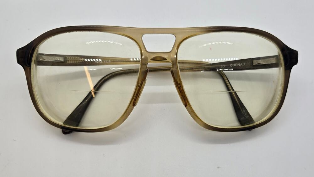 VTG Oversized Eyeglasses 1970s Aviator Style Retro Frames Mens Walter Vintage